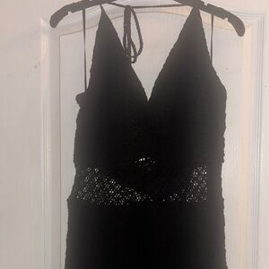 Fashion Nova Black Lace Dress